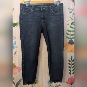 Liverpool Jeans Company "The Hugger"  Ankle Dark Wash Jeans